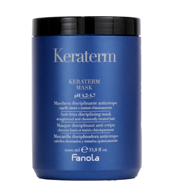 Masca pentru Disciplinarea Parului - Keraterm Anti-Frizz Mask pH 4.2 - 4.7 1000ml [1]
