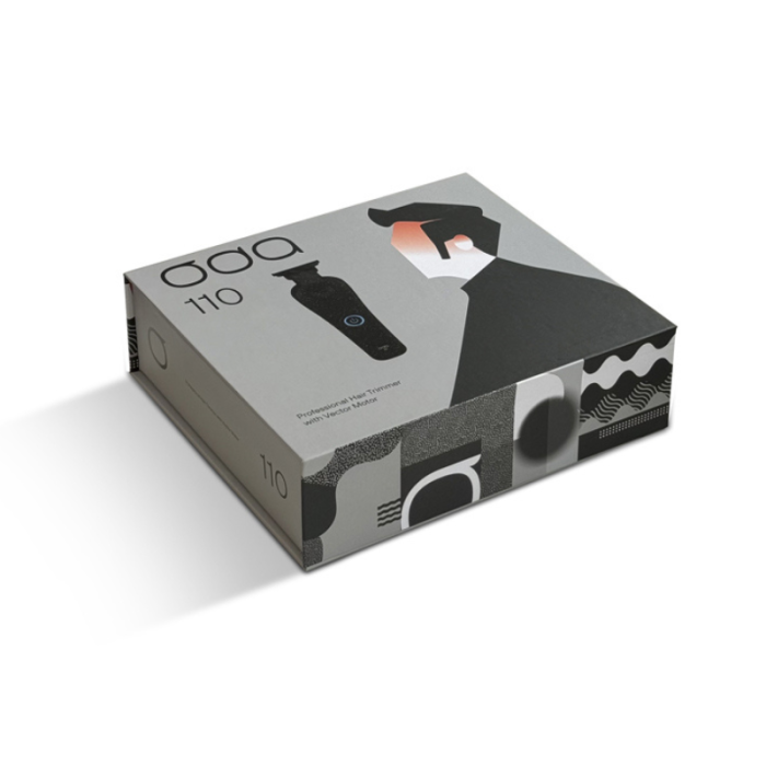 Mașină de Contur ODA Trimmer 110 Black – Fără Fir [2]