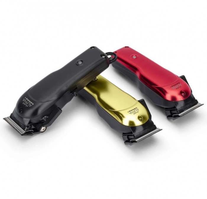 Mașină de tuns - clipper ABSOLUTE ALPHA CHROME + BONUS 2 COVERS - Gamma Piu [1]