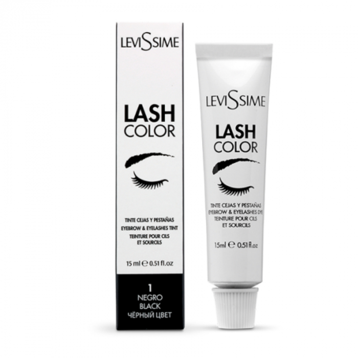 Nirvel Lash Color Vopsea pentru Gene în culoarea 01 Negru 15ml [1]