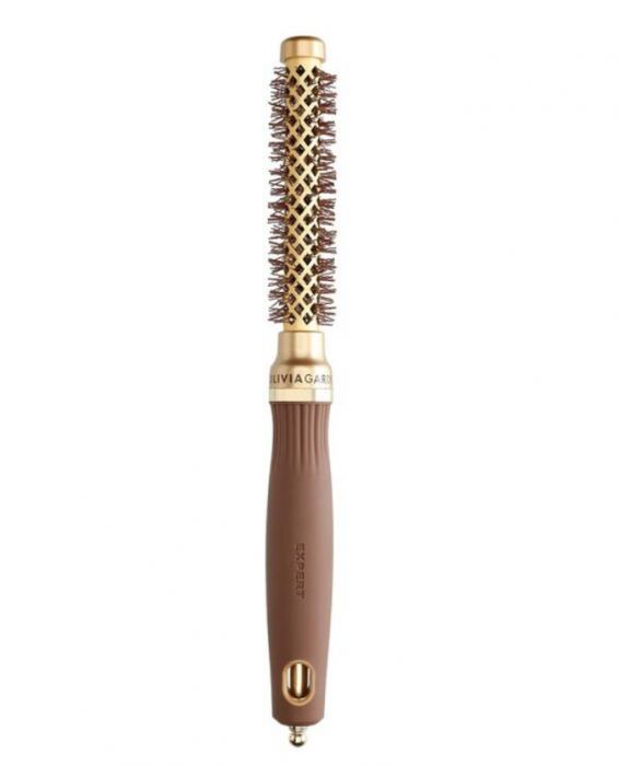 Olivia Garden Expert Blowout Shine Round Brush Gold & Brown 15 mm [1]