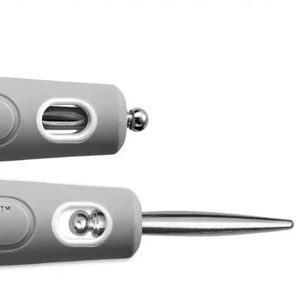 Olivia Garden Expert Blowout Shine White & Gray 35mm – perie profesională ceramică [3]