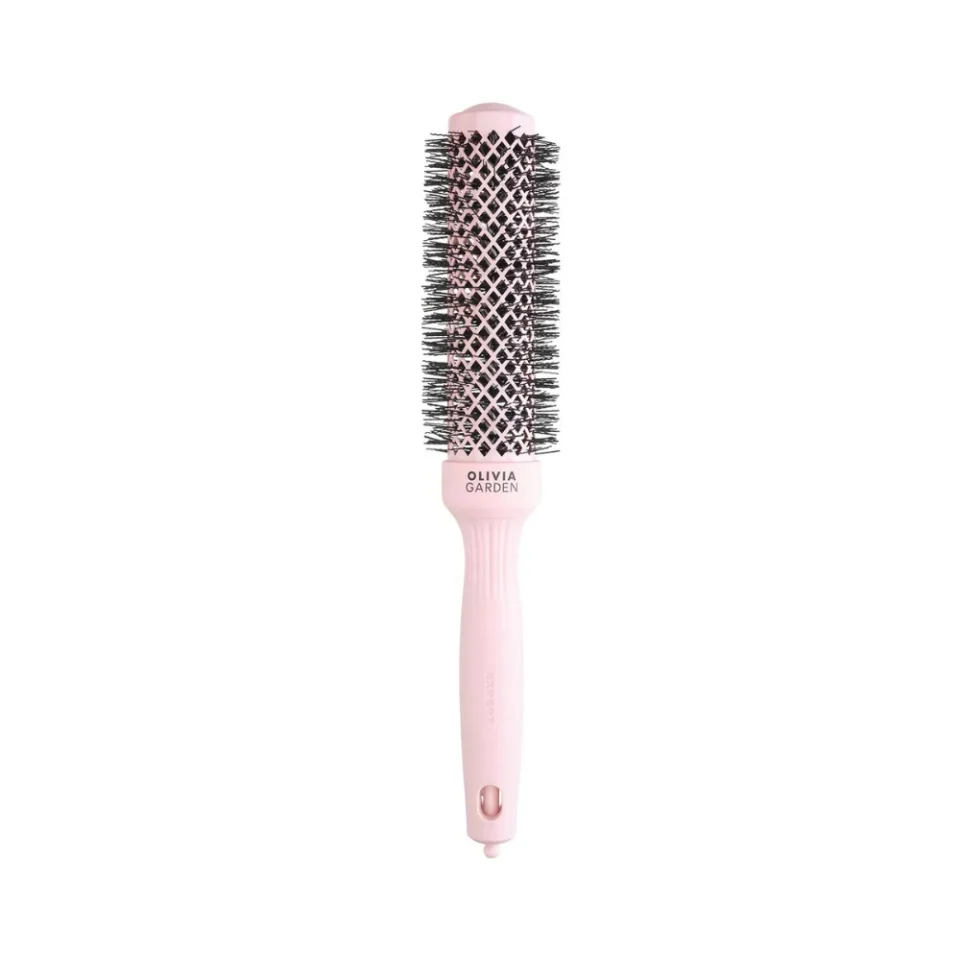 Olivia Garden Expert Blowout Speed Pastel Pink Kit 4 Perii Termice Profesionale 25 35 45 55 mm [3]