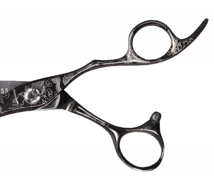 Olivia Garden Foarfecă profesională de tuns 5.5 inch Dragon Cut – precizie și confort pentru hairstyliști [3]