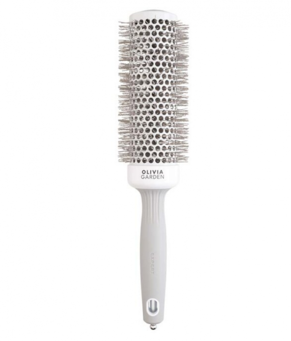 Olivia Garden Perie profesionala de par XL 45mm Expert Blowout Speed Wavy Bristle White&Grey [1]