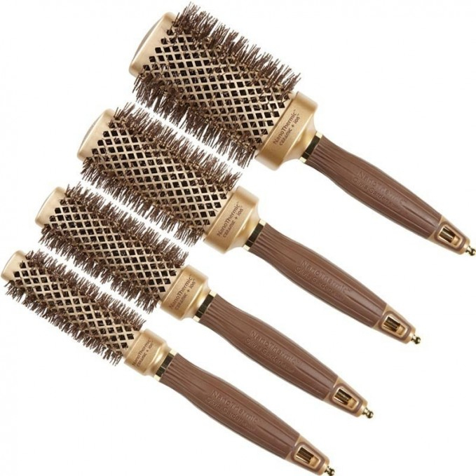 Olivia Garden Set 4 perii de par Nano Termic EXPERT BLOWOUT (25+35+45+55) [2]