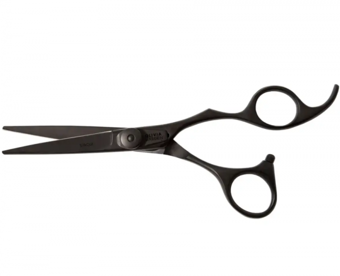 Olivia Garden Silkcut 5.75" Matt Black Edition – Foarfecă Profesională de Tuns cu Design Ergonomic și Tăiere Ultra-precisă [1]