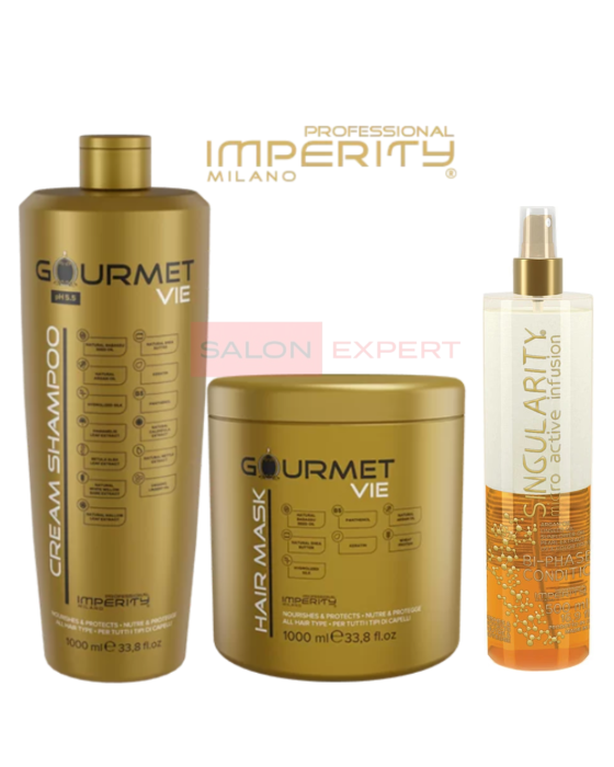 Pachet pentru par La Vie Est Belle Sampon Masca Bifazic [1]