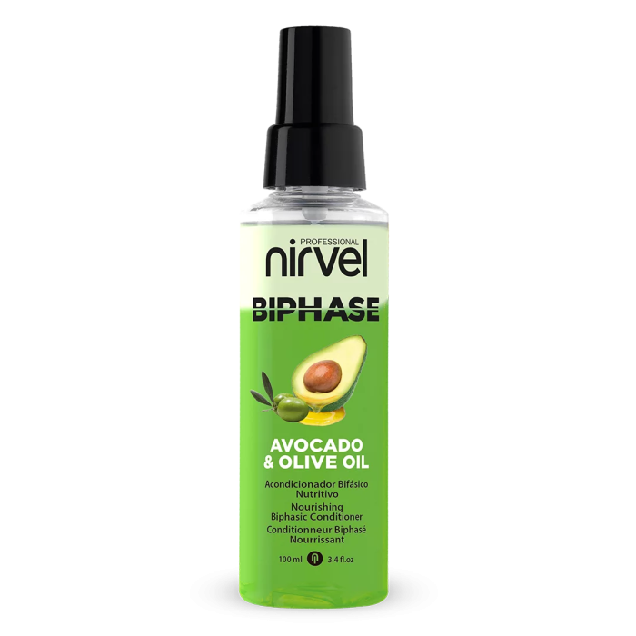 Pachet Profesional Nirvel Biphase 20 x 100 ml - Hyaluronic Acid, Argan Oil, Biotin Keratin, Avocado Olive Oil [2]