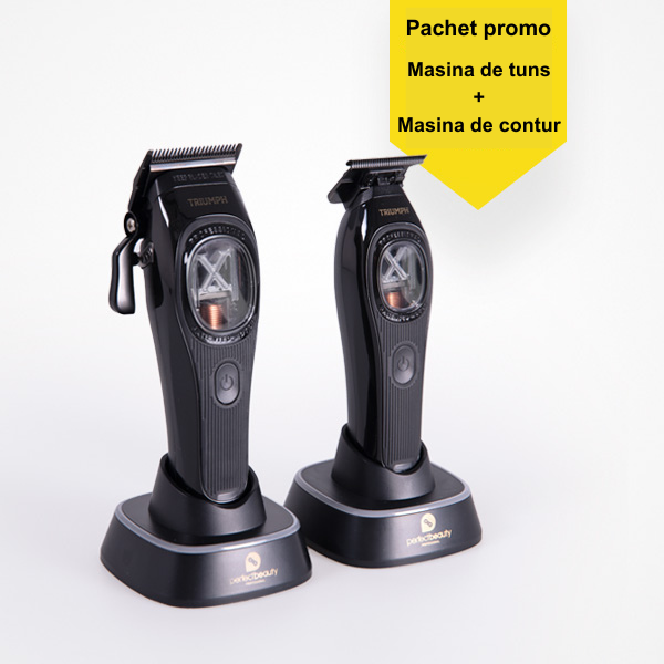 Pachet promo Masina de tuns profesionala + Masina de contur triumph [1]