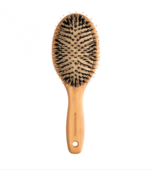 Perie de par profesionala cu par de mistret si nailon, Olivia Garden Bamboo Touch Combo Medium [1]