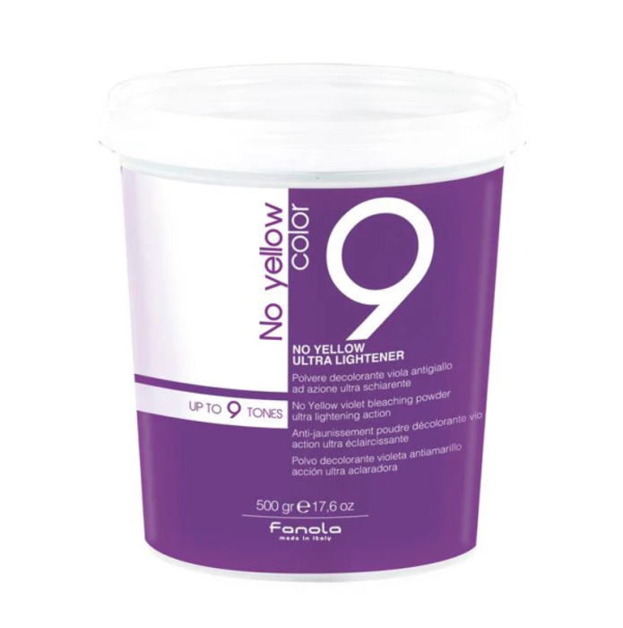 Pudra Decoloranta 9 Tonuri cu Efect Anti-Galben - No Yellow 9 Tones Violet Bleaching Powder 500gr [1]