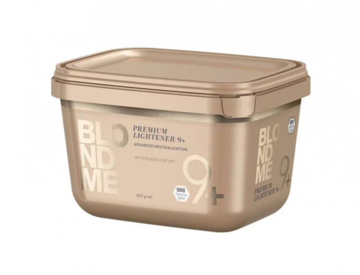 Pudră Decolorantă Cu Deschidere De Până La 9 Tonuri Schwarzkopf Professional BlondMe Premium Lightener 9+ 450 gr [1]