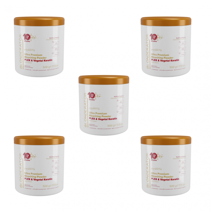 Pudra decoloranta plex si keratina 10 TONURI IMPERITY 500GR Pachet 5 buc [1]