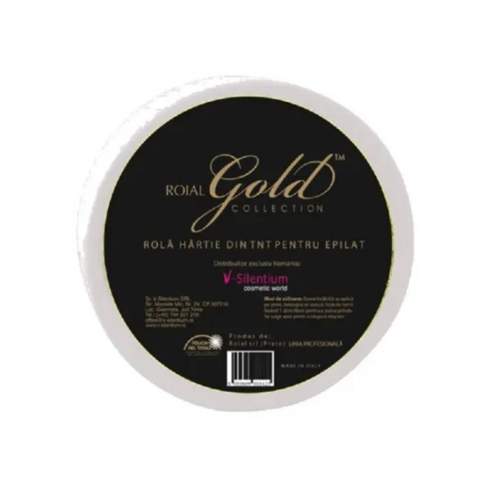 Rola hartie epilat alba Roial Gold Pretaiata [1]