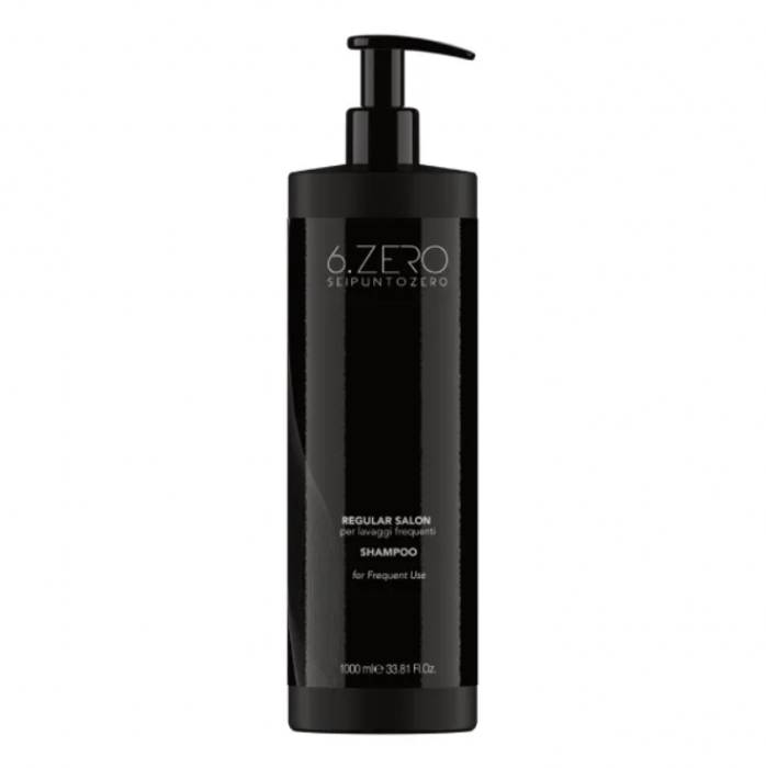 Sampon de par pentru uz zilnic, 6.Zero Regular Salon 1000 ml [1]