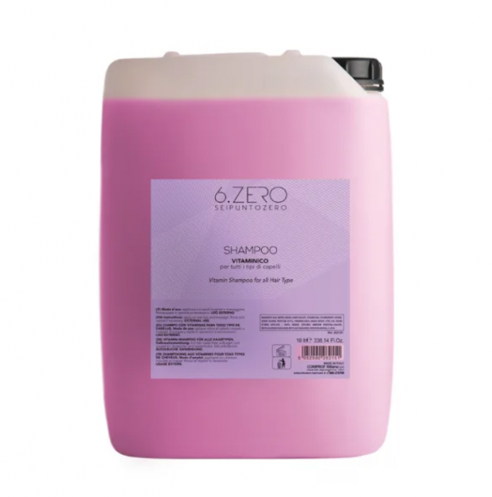 Sampon profesional cu multi-vitamine 6.Zero 10L [1]