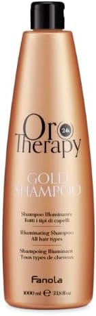 SET Oro Therapy Sampon Iluminant 1000 Ml + Masca iluminanta cu Extract de Trandafir, Aur 24K si Protectie UV 1000 Ml [3]