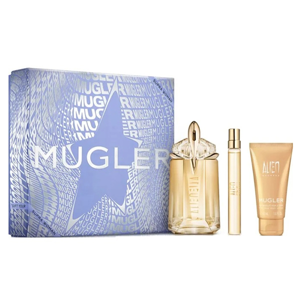 Set Thierry Mugler Alien Goddess, Femei, Eau De Parfum, 60ml + Lotiune Corp 50ml + Eau De Parfum 10ml [1]