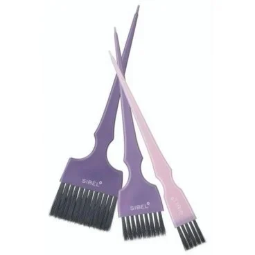 Set 6 pensule vopsit par Sibel MishMash colorate profesionale pentru salon [2]