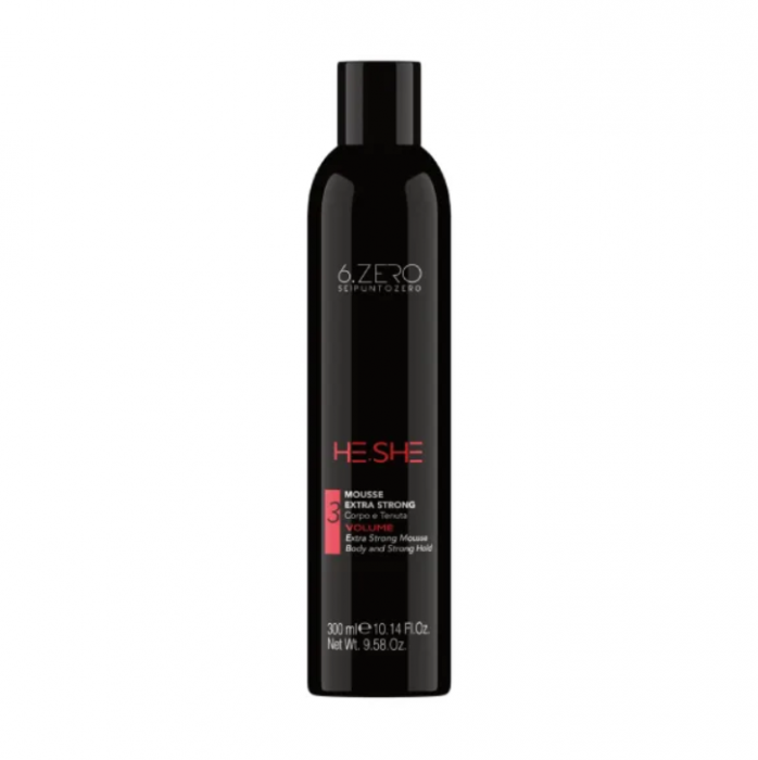 Spuma de par extra strong, 6.Zero He.She 300 ml [1]