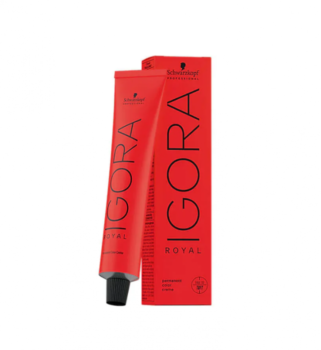 Vopsea De Păr Permanentă Cu Amoniac Schwarzkopf Professional Igora Royal 60ml [1]