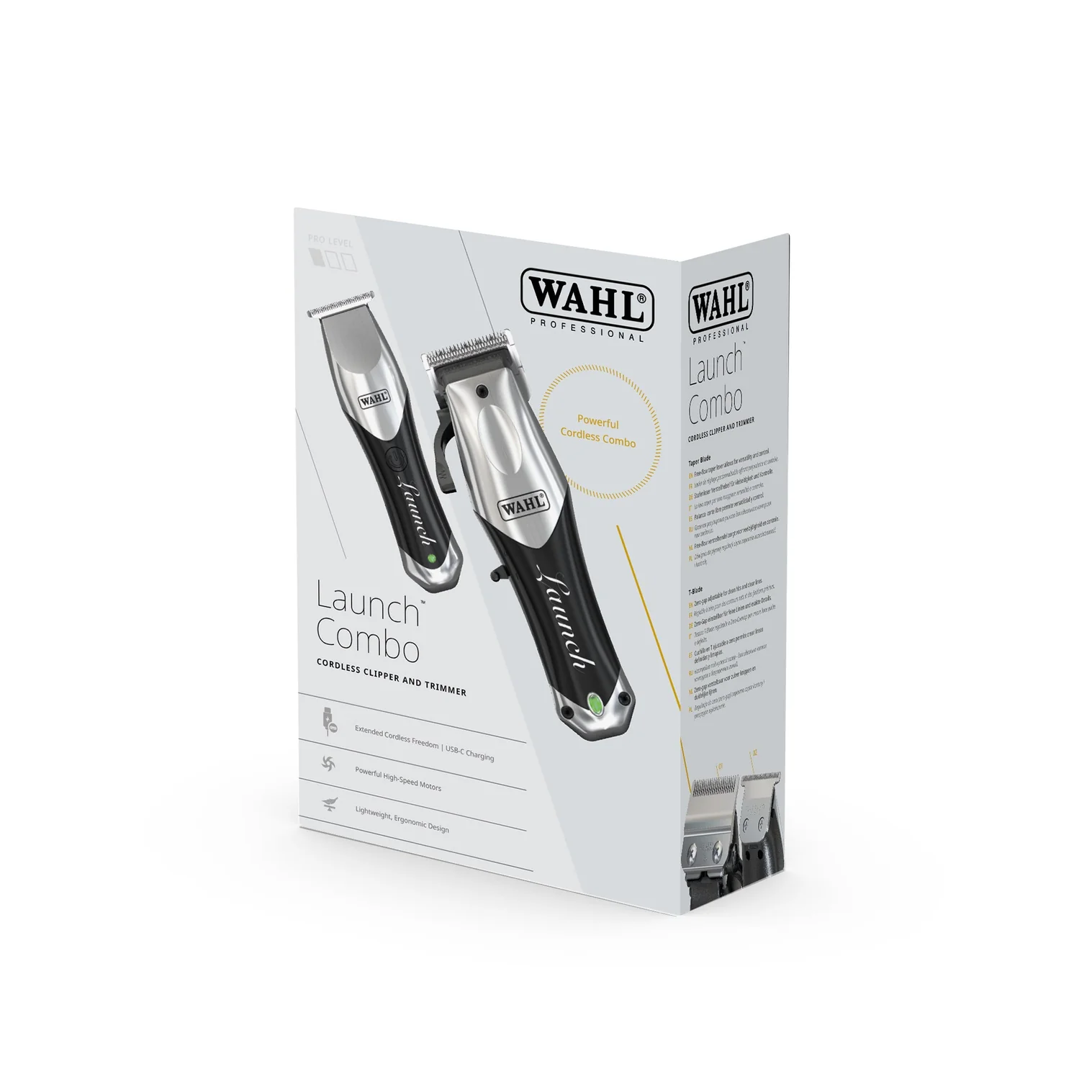 Wahl Launch Combo – set profesional mașină de tuns și trimmer fără fir [3]