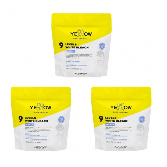 Yellow Decolorant 9 tonuri set 3 bucati [1]