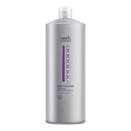 Coafura si Frizerie - Londa Professional Deep Moisture Shampoo 1000 ml – Șampon Intens Hidratant pentru Păr Uscat