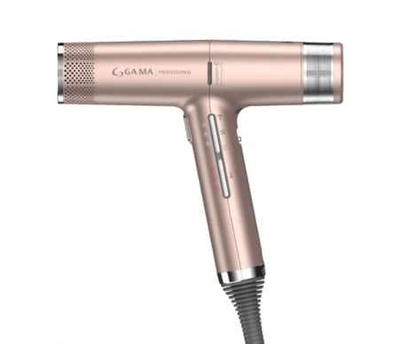 Uscatoare de par - Uscător de păr profesional GA.MA IQ3 Perfetto Rose Gold – design premium, tehnologie avansată și uscare rapidă pentru salon