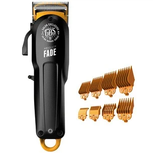 Aparate de tuns si de ras - Mașină de tuns profesională GA.MA Absolute Fade cord/cordless – aparat de tuns pentru fade, contur precis și utilizare fără fir