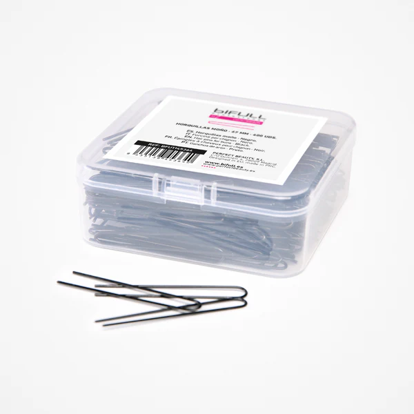 Accesorii - Ace de Coc Metalice Negre Drepte Bifull 6.7 cm – Set 400 Buc Profesionale