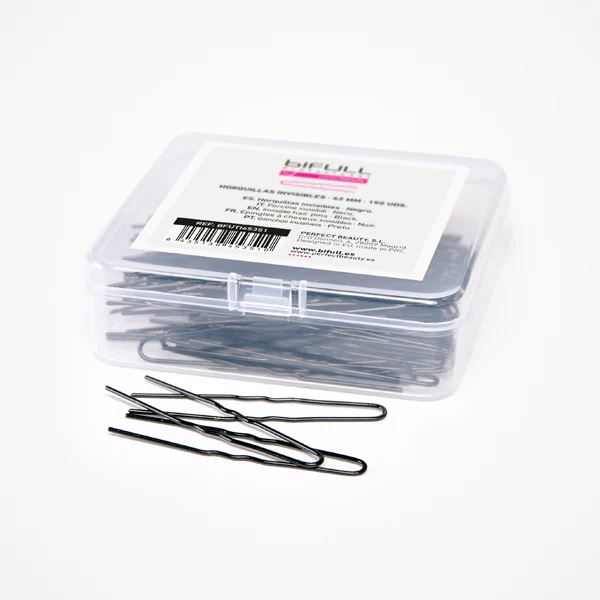 Accesorii - Ace de Coc Metalice Negre Ondulate Bifull 6.2 cm – Set 150 Buc Profesionale