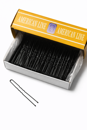 Accesorii - Ace negre ondulate 7 cm – cutie profesională 500 g