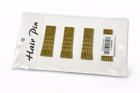 Accesorii - Agrafe aurii 5 cm – set 36 bucăți pentru păr