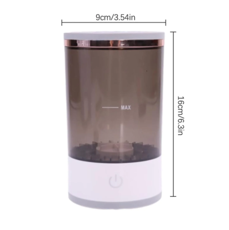 Aparat pentru curățat pensule de machiaj 2-în-1 cu funcție de spălare și uscare [3]