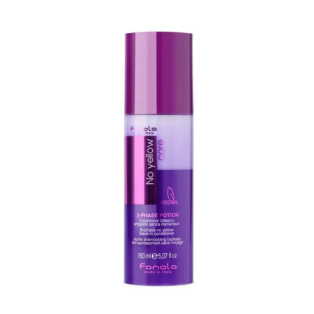 Coafura si Frizerie - Balsam Bi-Fazic Anti-Galben Fara Clatire - No Yellow Bi-Phase Leave-In Conditioner 150ml