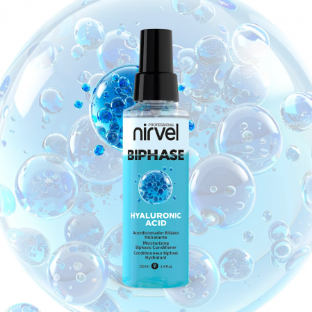 Coafura si Frizerie - BALSAM FARA CLATIRE BIPHASE NIRVEL ACID HYALURONIC 100ML