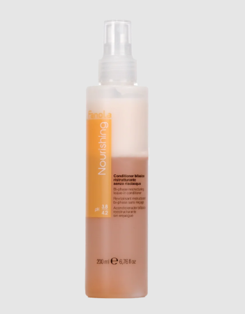 Coafura si Frizerie - Balsam Restructurant Bi-Fazic Fara Clatire pentru Par Uscat - Nourishing Conditioner Bi-Phase Leave-In 200ml