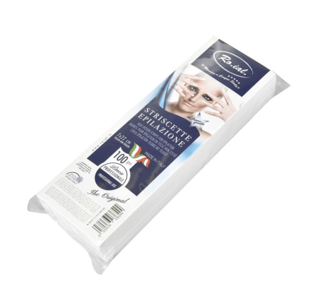 Epilare - Benzi Depilatoare Roial Non-Woven 7x20cm Alb 100 buc set