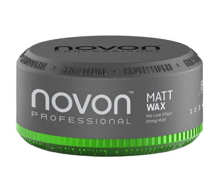 Coafura si Frizerie - Novon Matt Wax 150 ml – Ceară de Păr Mată cu Fixare Puternică 7/8