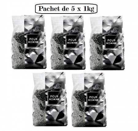 Epilare - Ceară Elastică Perle / Granule Film pentru Bărbați ItalWax 5 kg – Epilare Profesională pentru Pielea Bărbaților, Rapidă și Eficientă | SalonExpert
