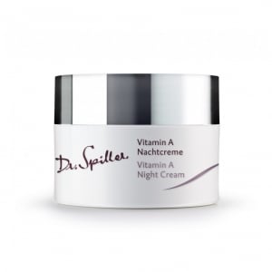 Tratamente - Cremă de noapte lifting cu Vitamina A și Acid Hialuronic Dr. Spiller – 50 ml | Regenerare, fermitate și hidratare intensivă