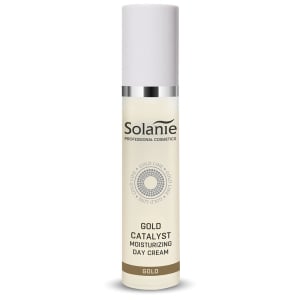 Tratamente - Cremă de zi hidratantă cu aur Solanie 50 ml – lux, hidratare și strălucire pentru ten