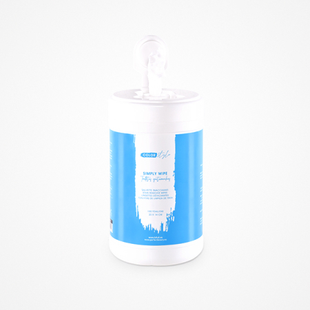 Cutie Șervețele Antipete Vopsea Păr COLOR STYLE – Set 100 Bucăți, 20x14 cm pentru saloane profesionale [1]