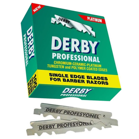 Accesorii - Derby lame de ras Professional jumatati 100 buc