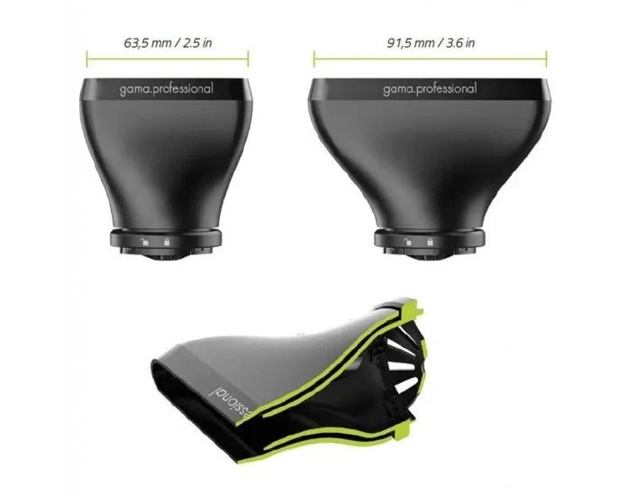 Uscatoare de par - Duză concentrator GA.MA IQ Dryer Nozzle 7cm pentru uscător profesional – flux de aer precis pentru îndreptare și styling