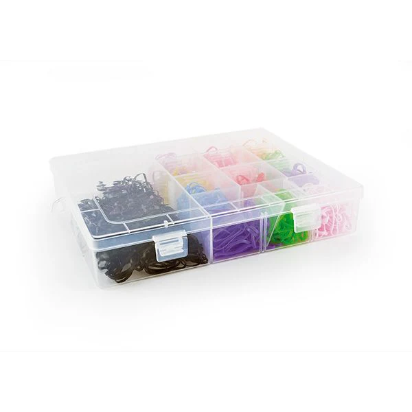 Accesorii - Elastice de Păr Colorate Bifull Lastis Coloured Hair Bands D25 mm – Set 900 Buc Profesionale