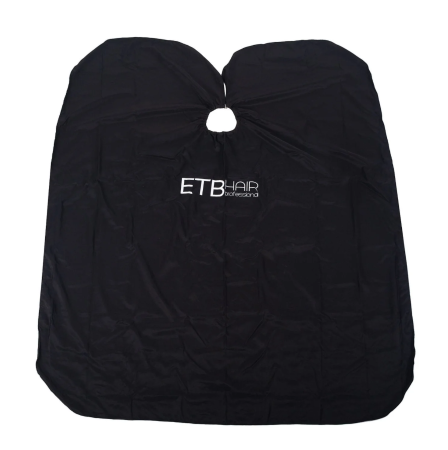 Coafura si Frizerie - ETB Hair pelerină neagră de tuns profesională | salonexpert.ro