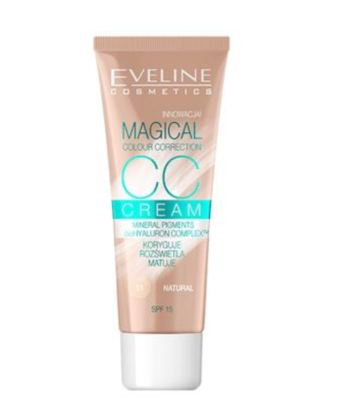 Ten - Eveline Cosmetics Magical CC Cream SPF 15